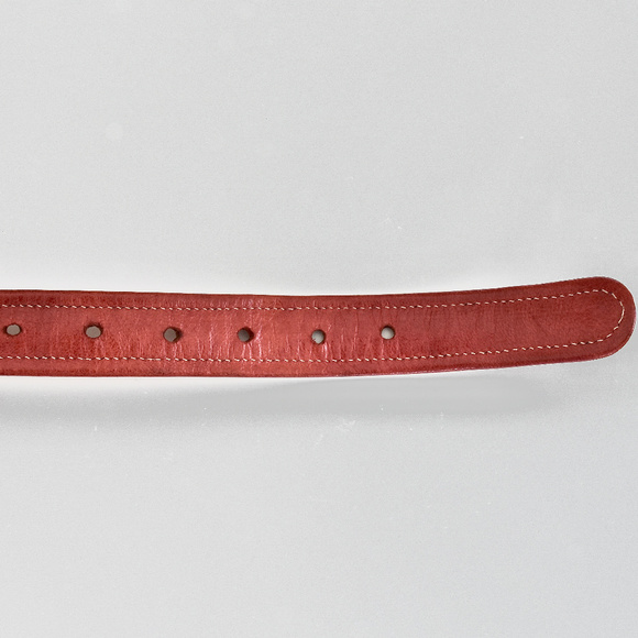 Crocodile Red Classic Belt main image 6
